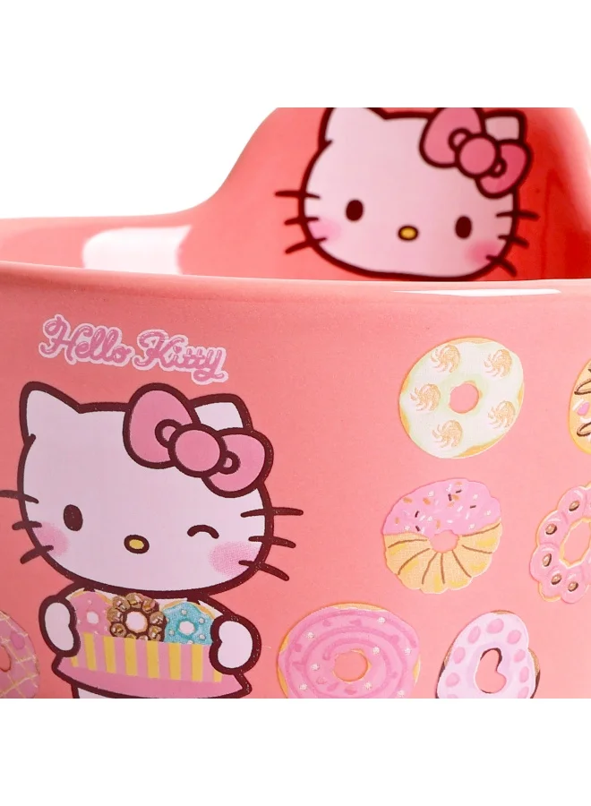 Sanrio  Sanrio  Hello Kitty Ceramic Bowl - 400ml for Women | Best Price UAE